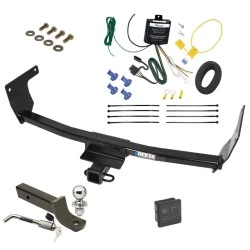 Reese Trailer Tow Hitch For 22-25 Lexus NX250 NX350 NX350h NX450h+ Deluxe Package Wiring 2" Ball Mount and Lock