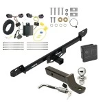 Reese Trailer Tow Hitch For 14-27 RAM ProMaster 1500 2500 3500 All Models Deluxe Package Wiring 2" Ball Mount and Lock