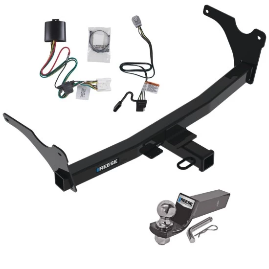 Reese Tow Package For 2024 Toyota Grand Highlander Trailer Hitch w/ Wiring 2" Drop Mount 2" Ball 2" Receiver