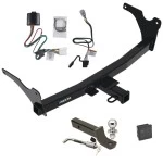Reese Trailer Tow Hitch For 2024 Toyota Grand Highlander Deluxe Package Wiring 2" Ball Mount and Lock