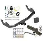 Reese Trailer Tow Hitch For 16-23 Toyota Hilux All Models Deluxe Package Wiring 2" Ball Mount and Lock