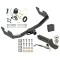 Reese Trailer Tow Hitch For 16-23 Toyota Hilux All Models Deluxe Package Wiring 2" Ball Mount and Lock