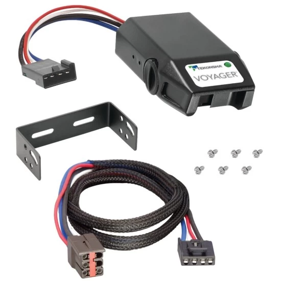 Brake Control Unit Mounting hardware and bracket Vehicle specific Plug and Play Wiring Adapter 9030c 3035 Tekonsha Clam Shell Trailer Brake Control 02-22 Explorer 01-10 Sport Trac Plug Play Wiring Adapter Tekonsha Voyager Eletric Trailer Brakes Module Bo Clam Shell Trailer Brake Control for 02-22 Ford Explorer 01-10 Sport Trac w/ Plug Play Wiring Adapter Tekonsha Voyager Eletric Trailer Brakes Module Box Controller