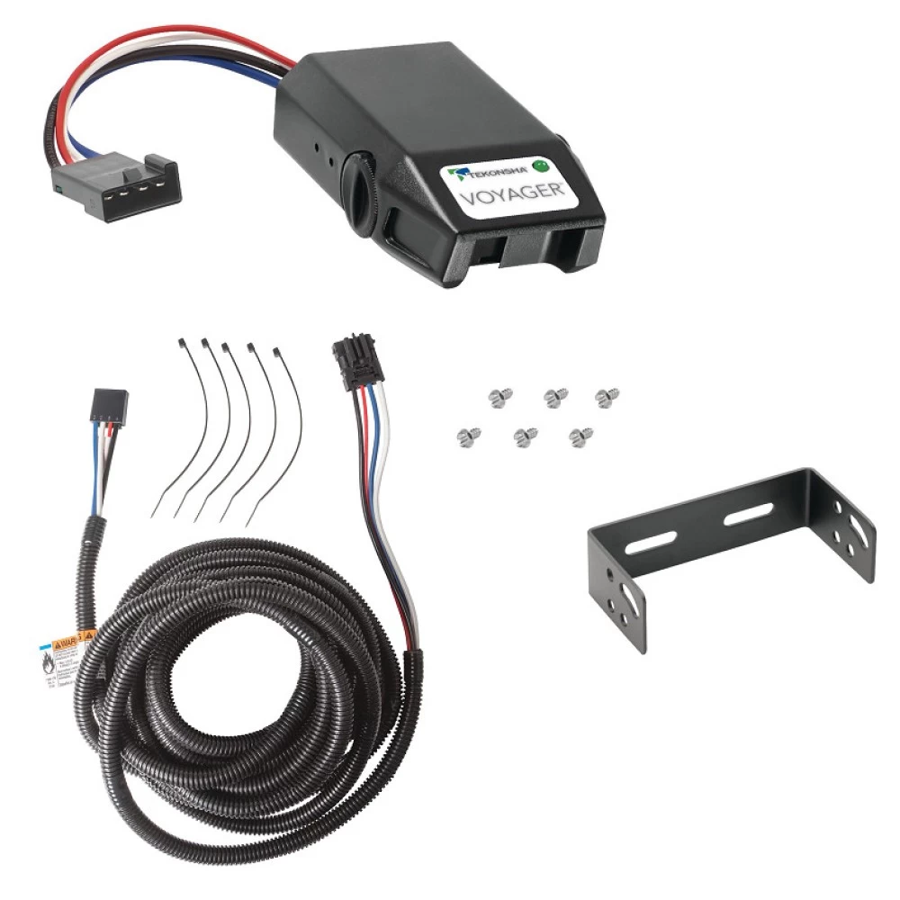 Trailer Brake Control for 07-26 BMW X5 w/ Factory 7-Way w/ Plug Play Wiring Adapter Tekonsha Voyager Eletric Trailer Brakes Module Box Controller