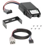 Clam Shell Trailer Brake Control for 05-07 F-250 350 450 550 Super Duty w/ Plug Play Wiring Adapter Tekonsha Voyager Eletric Trailer Brakes Module Box Controller