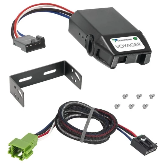 Trailer Brake Control for 17-23 Mercedes GLS450 GLS63 17-19 GLE43 AMG GLS550 w/ Plug Play Wiring Adapter Tekonsha Voyager Eletric Trailer Brakes Module Box Controller