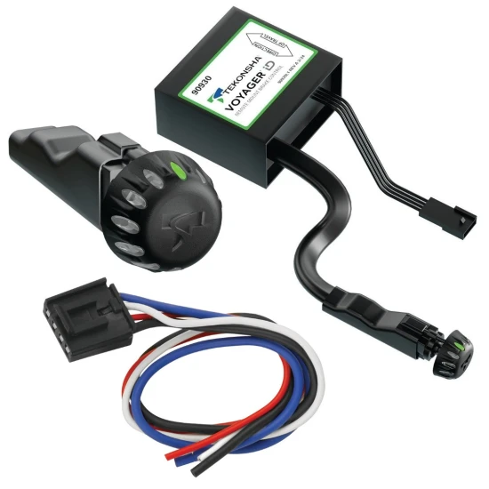  Tekonsha Voyager iD brake controller with hardwire harness for 07-13 GMC Sierra 1-3 axle