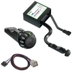 Tekonsha Voyager ID Hidden Trailer Brake Control for 15-22 RAM 1500 2500 3500 4500 5500 w/ Plug Play Wiring Adapter Proportional Module Box Controller 1-3 Axle