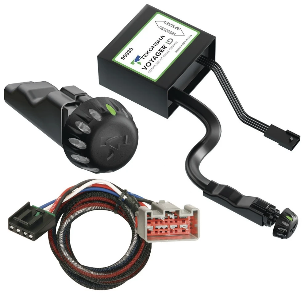  Tekonsha Voyager iD brake controller with harness for 2017–2022 Ford Super Duty trucks