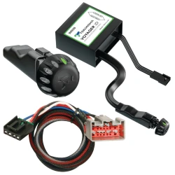 Tekonsha Voyager ID Hidden Trailer Brake Control for 18-21 Ford Expedition w/ Plug Play Wiring Adapter Proportional Trailer Brakes Module Box Controller 1-3 Axle