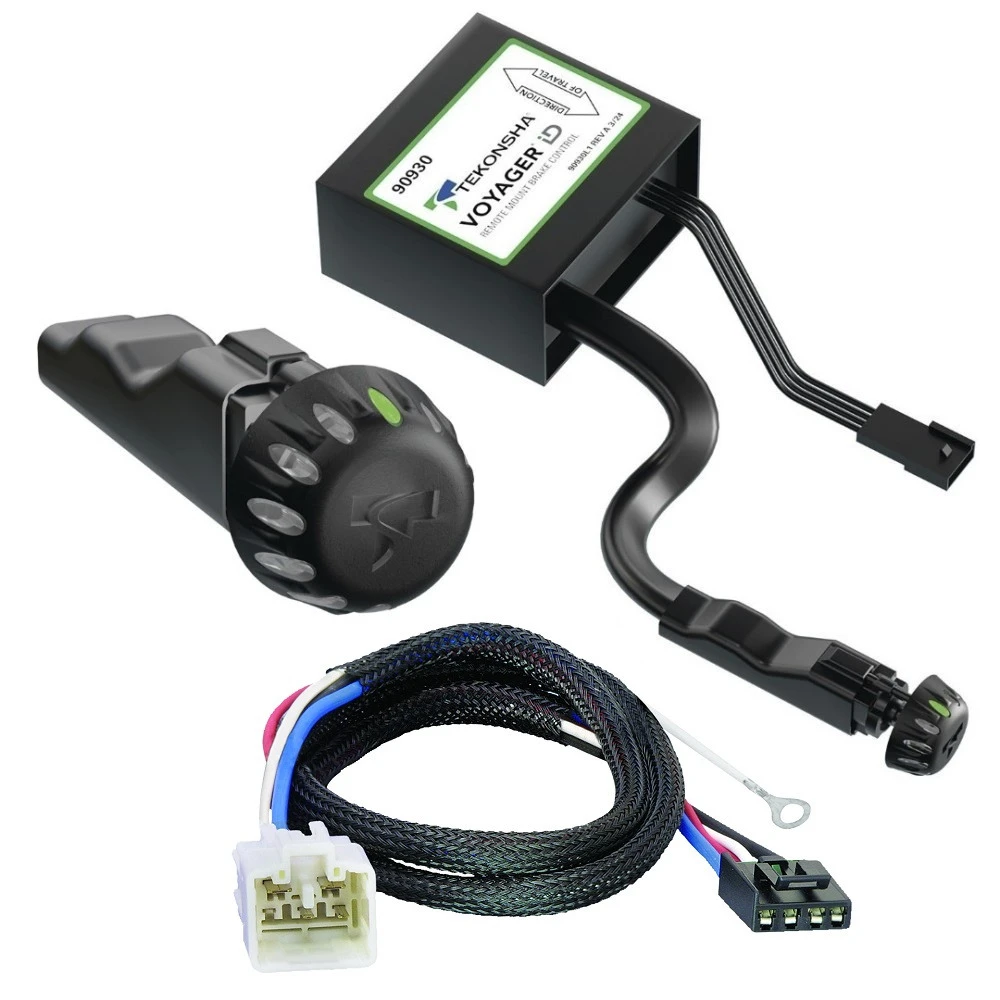 Tekonsha Voyager iD Brake Controller with Plug & Play Harness for Toyota 4Runner 2014–2022