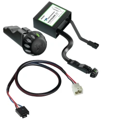 Tekonsha Voyager ID Hidden Trailer Brake Control for 20-23 Hyundai Palisade KIA Telluride 22-23 Santa Cruz w/ Plug Play Wiring Adapter Proportional Trailer Brakes Module Box Controller 1-3 Axle