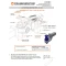 Cruisemaster DO45 Plus 4.5T articulating off-road trailer hitch coupler with handbrake CMDO45WHB
