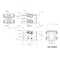 GEN-Y Victory Lane 40K pintle hitch adjustable channel mount for Class C motor coach