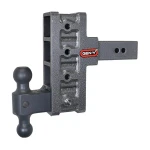 GEN-Y Mega-Duty 21K 3″ Rise 6″ Drop Adjustable Drop Hitch Dual Ball 3K TW