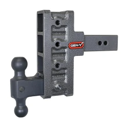 GEN-Y Mega-Duty 21K 3 Inch Rise 6 Inch Drop 2.5 Inch Offset Hitch Dual-Ball 3K TW Heavy Duty Truck TJ-GH-914 GH-061
