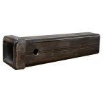Gen‑Y 5.5 inch steel weld‑on receiver tube combo bar with 2.5 inch collar