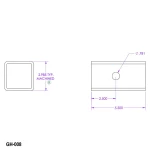 GEN-Y 3" to 2.5" Hitch Reducer Sleeve GH-008 – Heavy-Duty Adapter Bushing