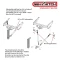 GEN-Y Adjustable Stabilizer Kit for 2" Receiver Drop Hitches – 10K 16K Capacity GEN-Y 10K 16K Adjustable Stabilizer Bar Kit for 2 Inch Hitch Receivers – GH-0100