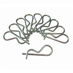 GEN-Y Hitch Locking Twist Clips – 5 Pack of 2-3/4" Length x 1/8" Diameter Durable Hitch Pin Clips for Towing TJ-GH-011-1