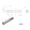 GEN-Y 14 Inch Hitch Extender for 2 Inch Receiver – 10K Towing, 500 lb TW