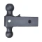 GEN-Y 21K Dual-Ball Mount for 2.5 Inch Hitch – Heavy Duty Adjustable Steel Hitch