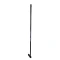 Gen-Y 72 inch black matte flagpole mounted on 2.5 inch trailer hitch receiver