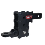 GEN‑Y Phantom 5K 2-inch hollow shank adjustable drop hitch with ball mount and pin
