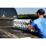 GEN-Y 8 Ft Folding Aluminum Loading Ramps Set – 6,000 LB Capacity Pair GH-102595