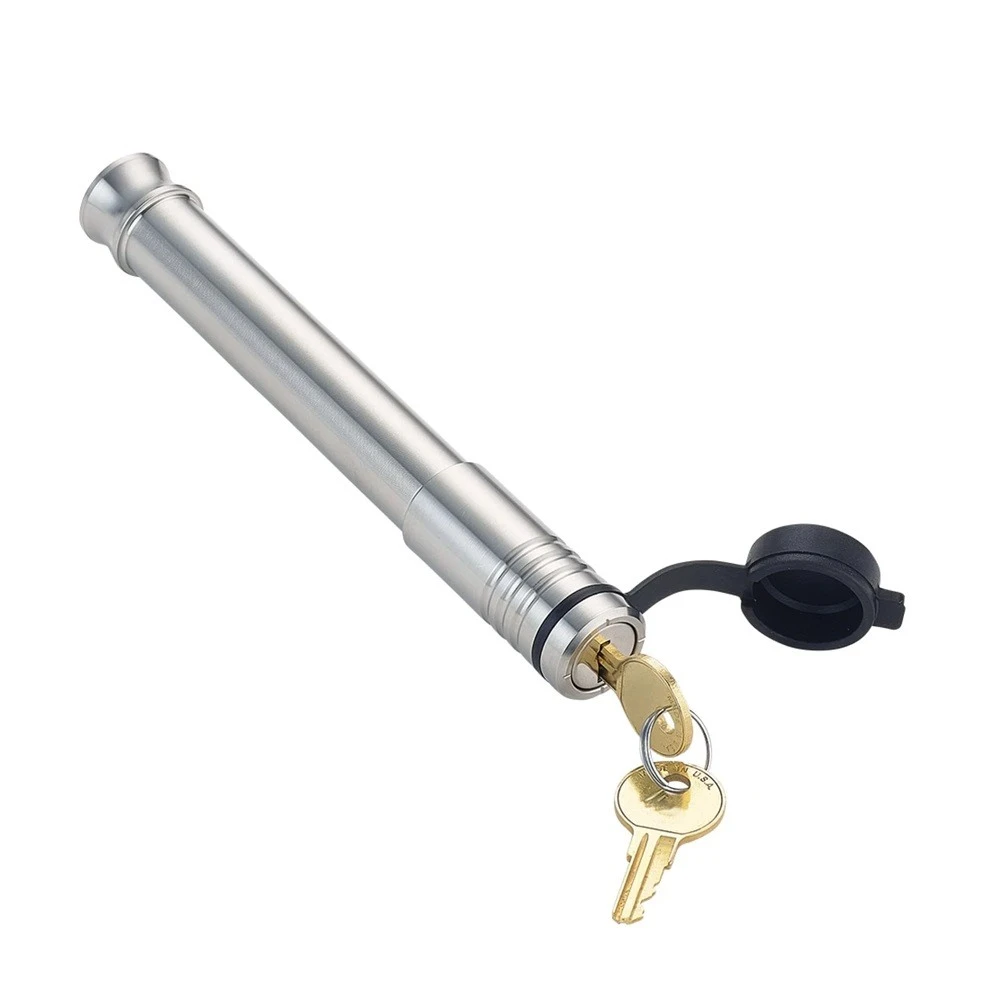 GEN‑Y Trailer Receiver Tow Hitch Lock 3/4″ x 3-7/8″ Span Stainless Steel Keyed Alike
