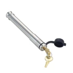 GEN‑Y Trailer Receiver Tow Hitch Lock 3/4″ x 3-7/8″ Span Stainless Steel Keyed Alike