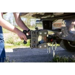 GEN‑Y BOSS 16K Torsion‑Flex 10 inch drop adjustable dual‑ball trailer hitch