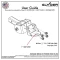GEN-Y Glyder 7K Torsion-Flex Drop Hitch with 2 Inch Shank and Ball Platform