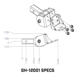 GEN-Y Glyder 7K Drop Hitch – Torsion-Flex Technology, 2 Inch Drop, USA Made GEN-Y Glyder 7K Torsion-Flex Drop Hitch with 2 Inch Shank and Ball Platform