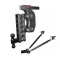 GEN-Y The BOSS 16K Torsion-Flex 17.5 Inch Drop Adjustable Trailer Hitch with Stabilizer Kit Dual Ball