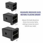 GEN-Y MEGA-DUTY 16K adjustable offset drop hitch dual ball 2″ and 2-5/16″ silver vein