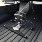 GEN-Y Gooseneck Ball-Puck Hitch 5″ Offset for Chevy Silverado GMC Sierra 2500/3500 Short Bed