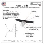 Gen-Y Hitch Gooseneck Trailer Hitch 5″ Offset Ball Puck Mount for Chevy Silverado GMC Sierra OEM Puck System