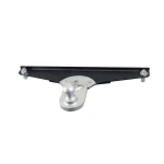 GEN-Y Gooseneck 5 inch Offset Ball Puck Mount Hitch for Chevy Silverado GMC Sierra