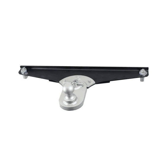 GEN-Y Gooseneck 5 inch Offset Ball Puck Mount Hitch for Chevy Silverado GMC Sierra