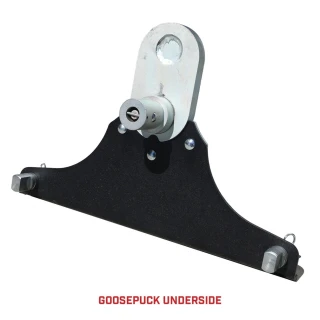 GEN-Y Gooseneck 5 inch Offset Ball Puck Mount Hitch for Chevy Silverado GMC Sierra