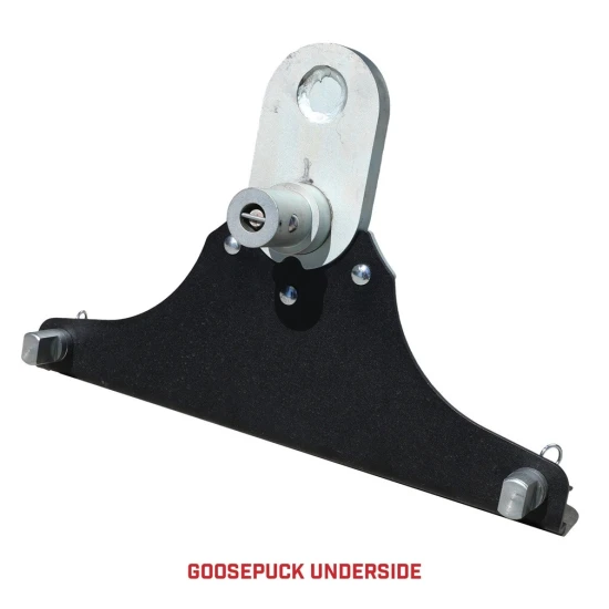 GEN-Y Gooseneck 5 inch Offset Ball Puck Mount Hitch for Chevy Silverado GMC Sierra