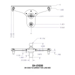 GEN-Y Gooseneck 5 inch Offset Ball Puck Mount Hitch for Chevy Silverado GMC Sierra