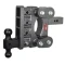 GEN-Y BOSS 32K Torsion-Flex 6 Inch Drop Adjustable Dual-Ball Trailer Hitch