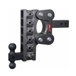 GEN-Y The BOSS 10K Torsion-Flex 10 Inch Drop Adjustable Dual Ball Trailer Hitch