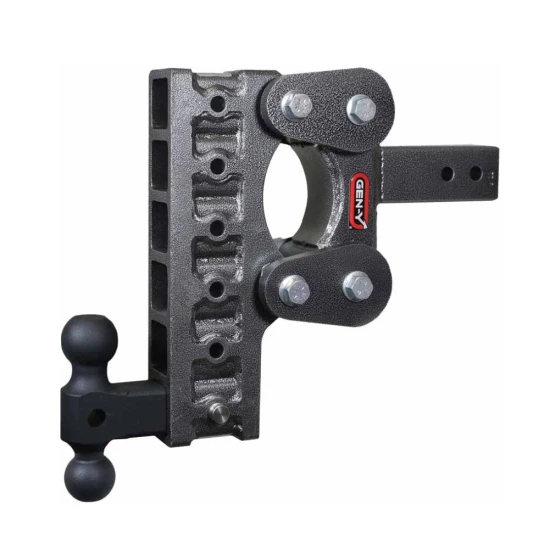 GEN-Y The BOSS 10K Torsion-Flex 10 Inch Drop Adjustable Dual Ball Trailer Hitch