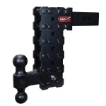 GEN‑Y Phantom‑X 16K drop hitch dual‑ball 2.5″ solid shank heavy‑duty towing