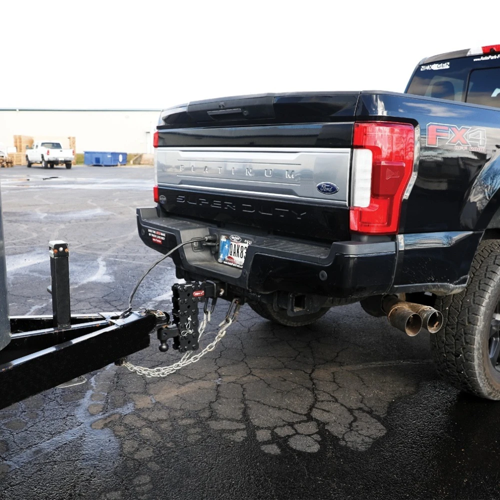 GEN‑Y Phantom‑X 16K 2.5 inch solid shank 5 inch drop tri‑ball adjustable hitch