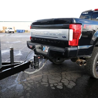 GEN-Y Phantom-X 16K drop hitch with 2.5 inch shank and tri-ball mount