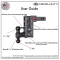 GEN-Y Mega-Duty 10K 5-Inch Drop Adjustable Dual-Ball Trailer Hitch GH-303